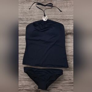 Michael Kors Navy Blue Bikini Set